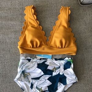 High waisted bikini